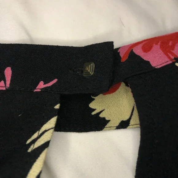 Anthropologie Maeve Bella Choker Floral Blouse Size XS - Picture 10 of 12